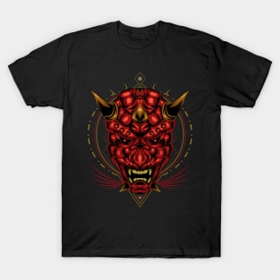 Devil head illustration T-Shirt